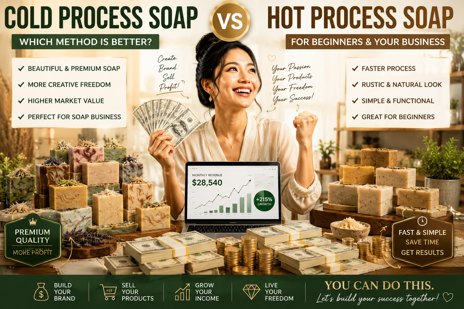 2Cold Process Soap vs Hot Process Soap: Which Method Is Better for Beginners?
